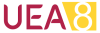 Uea8 logo