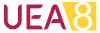 Uea8 logo